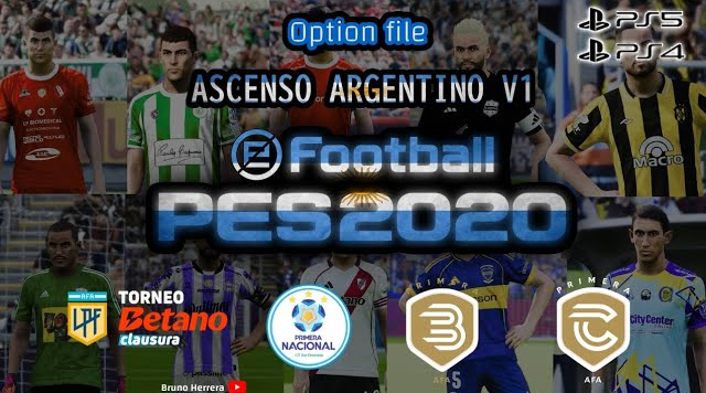 OF Ascenso Argentino PES 2020